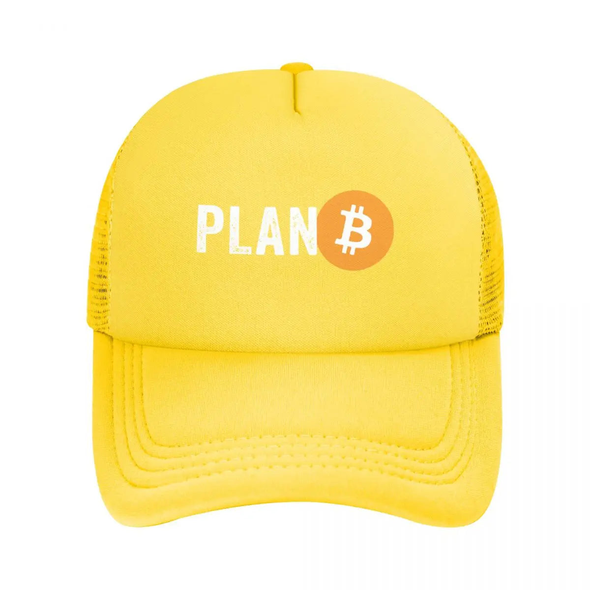Unisex Plan B Bitcoin Trucker Cap – Atmungsaktive Mesh-Baseballkappe für Sommer & Outdoor
