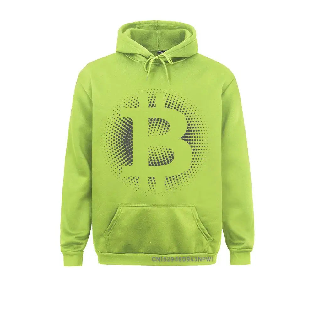 Bitcoin Logo Krypto Hoodie | BTC Sweatshirt für Herren & Damen