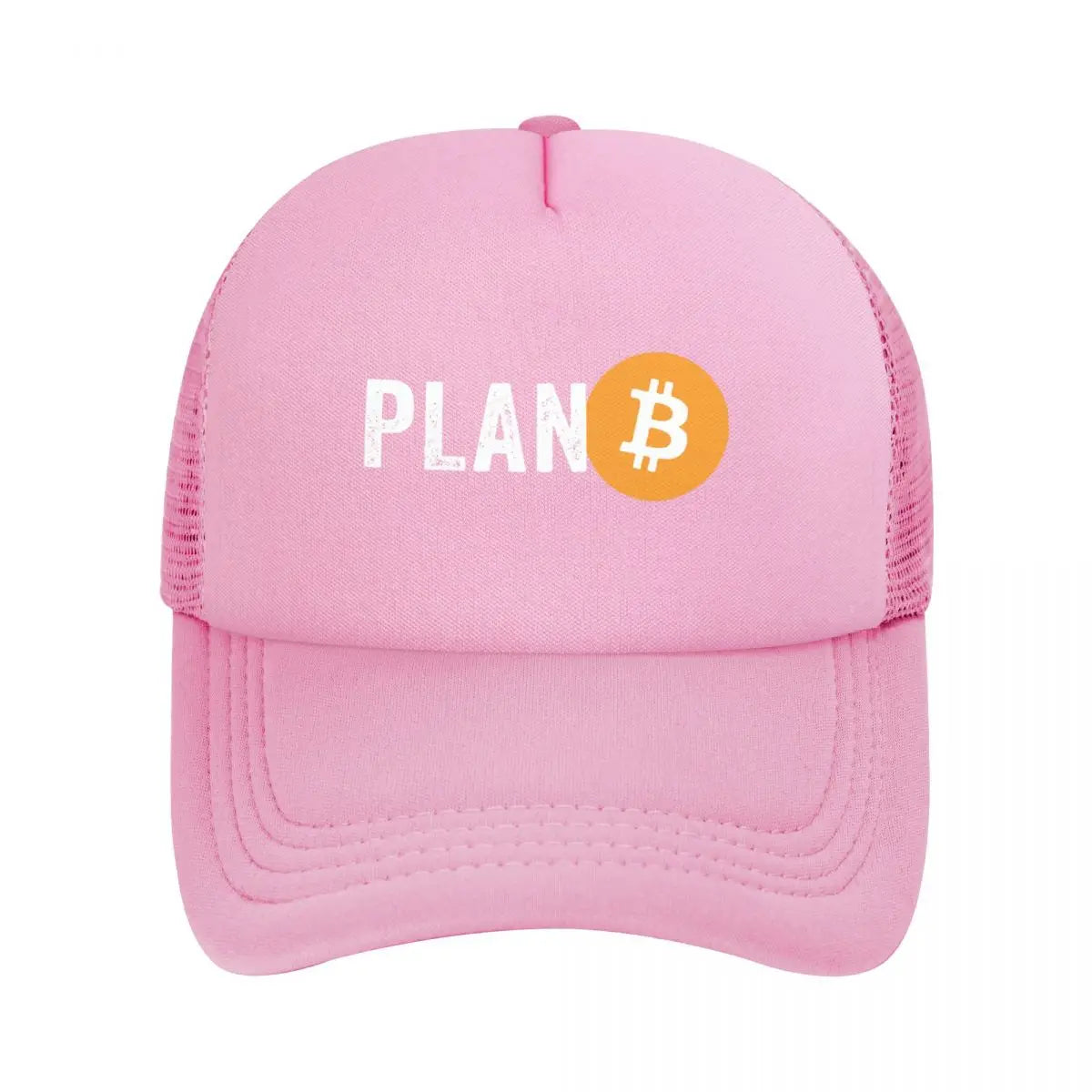 Unisex Plan B Bitcoin Trucker Cap – Atmungsaktive Mesh-Baseballkappe für Sommer & Outdoor