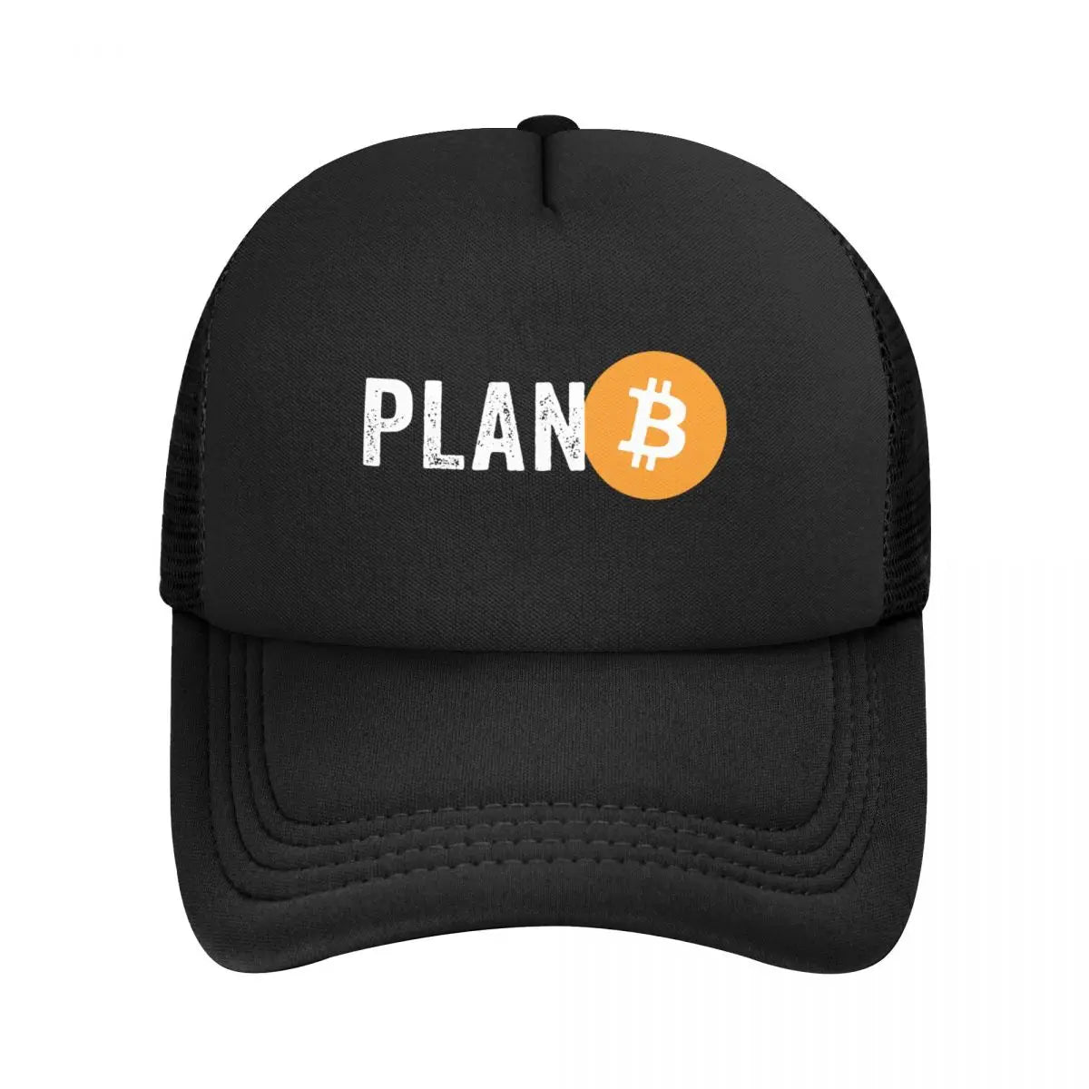 Unisex Plan B Bitcoin Trucker Cap – Atmungsaktive Mesh-Baseballkappe für Sommer & Outdoor