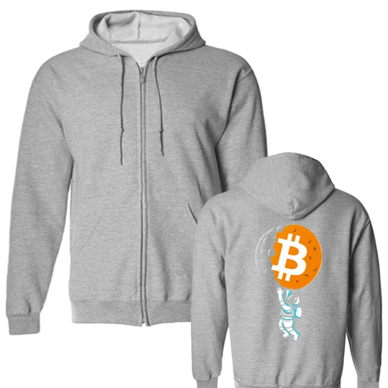 Bitcoin Hoodie – Lässiger BTC Design Hoodie für Erwachsene
