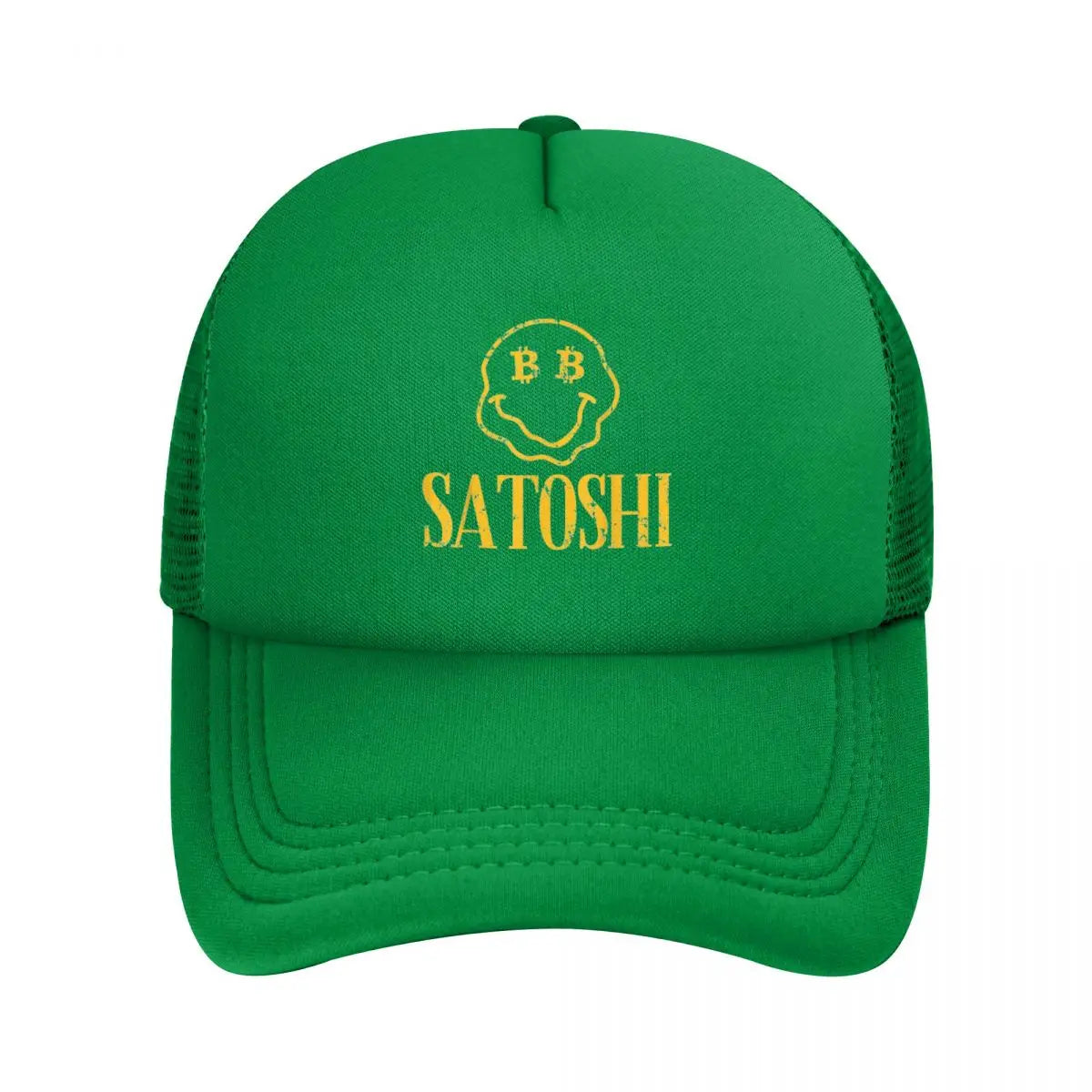 Satoshi Bitcoin Trucker Hat – Stylische Mesh Baseball Cap