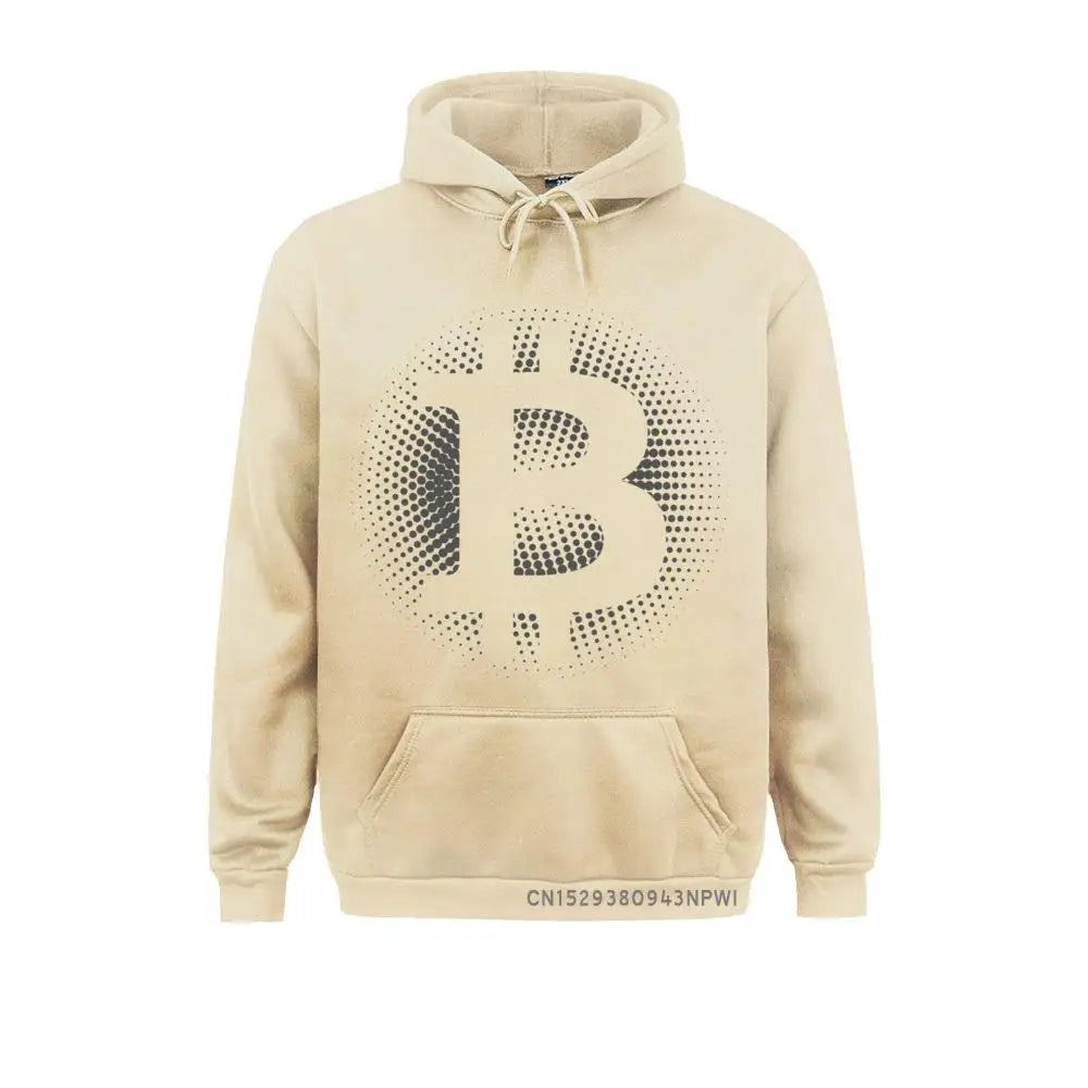 Bitcoin Logo Krypto Hoodie | BTC Sweatshirt für Herren & Damen