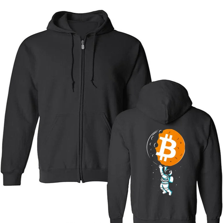 Bitcoin Hoodie – Lässiger BTC Design Hoodie für Erwachsene