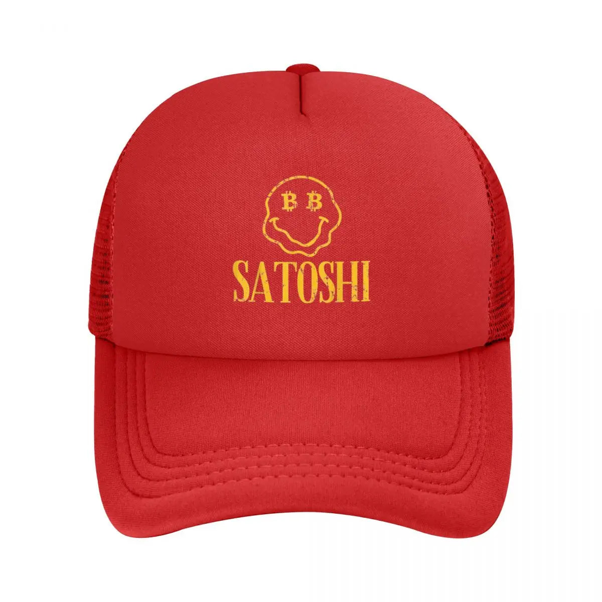 Satoshi Bitcoin Trucker Hat – Stylische Mesh Baseball Cap