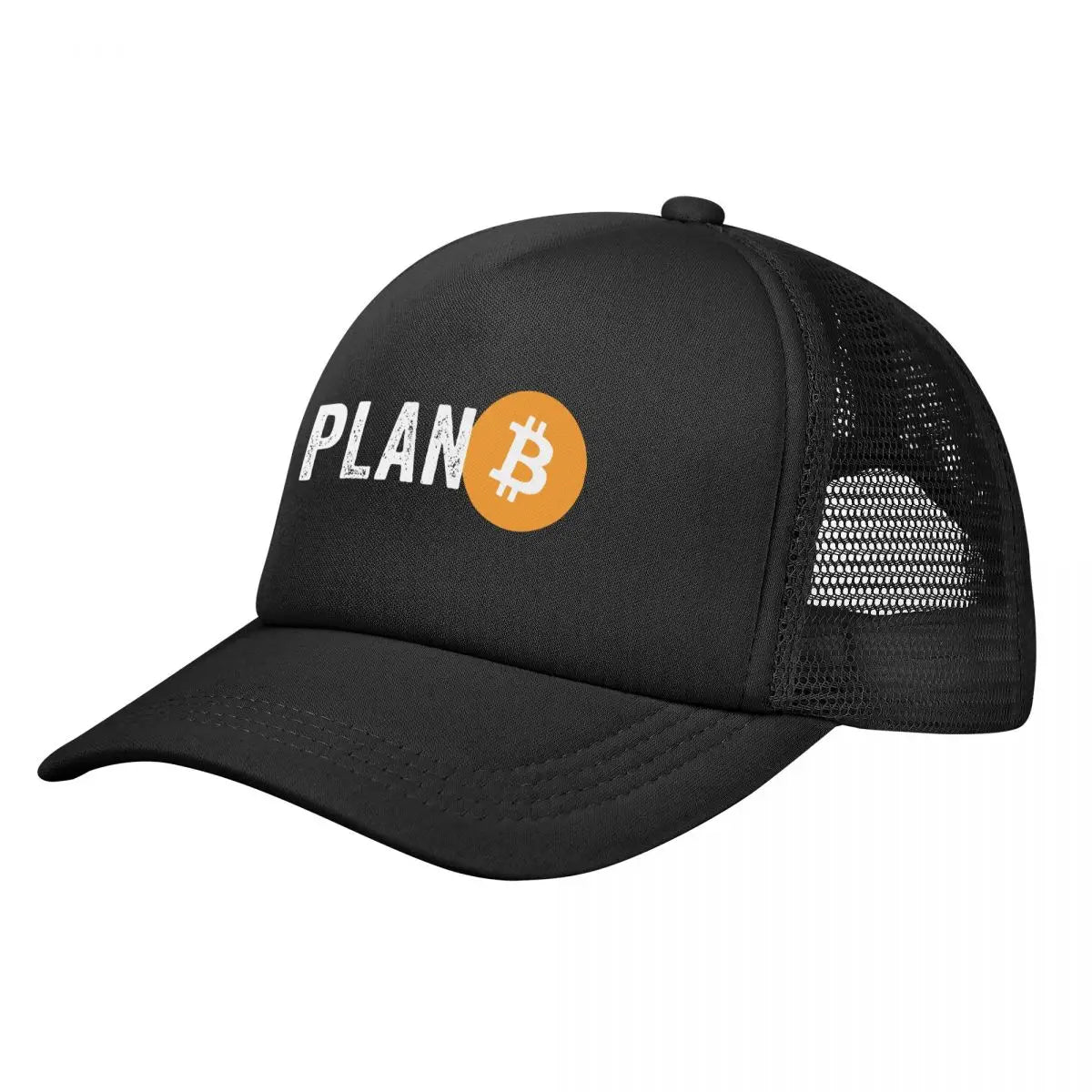 Unisex Plan B Bitcoin Trucker Cap – Atmungsaktive Mesh-Baseballkappe für Sommer & Outdoor