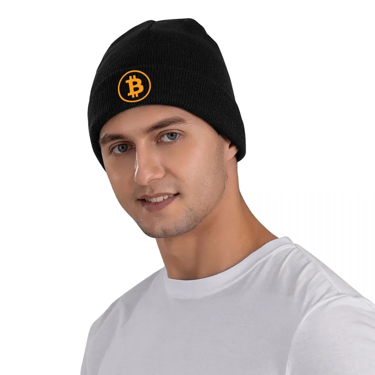 Bitcoin Beanie – Warme & Dehnbare Krypto-Mütze für Outdoor & Alltag