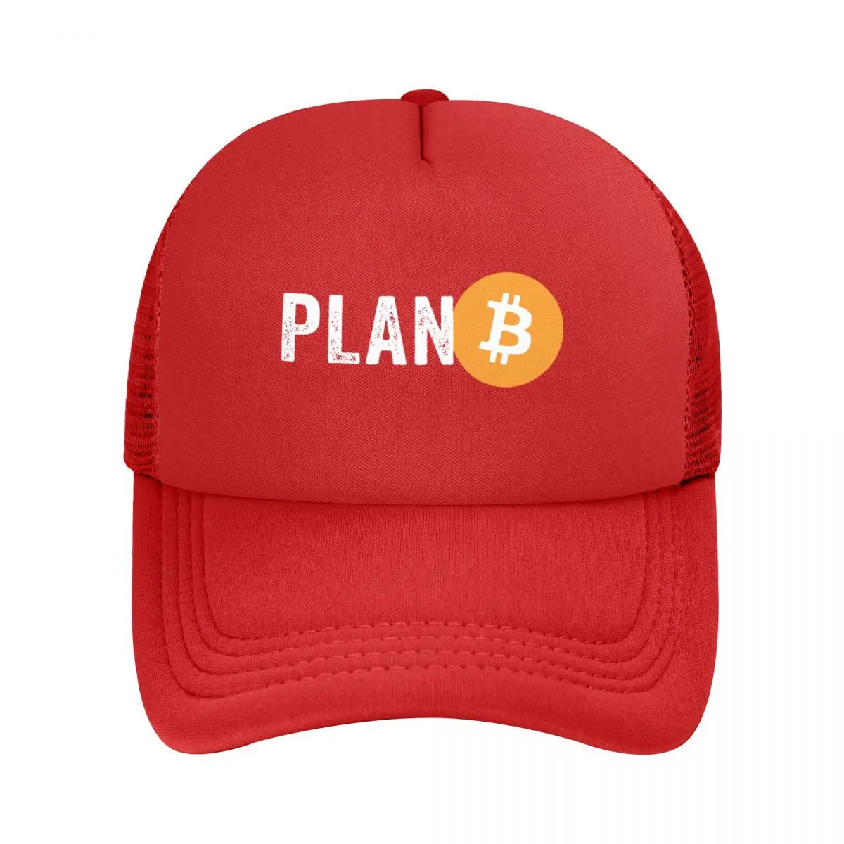 Unisex Plan B Bitcoin Trucker Cap – Atmungsaktive Mesh-Baseballkappe für Sommer & Outdoor
