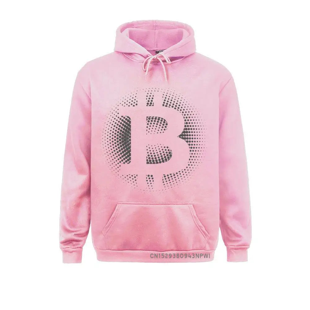 Bitcoin Logo Krypto Hoodie | BTC Sweatshirt für Herren & Damen