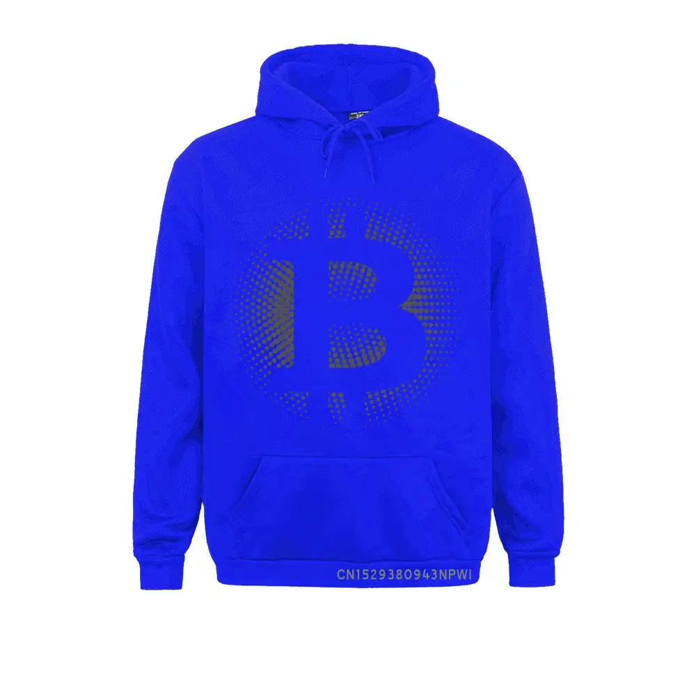 Bitcoin Logo Krypto Hoodie | BTC Sweatshirt für Herren & Damen