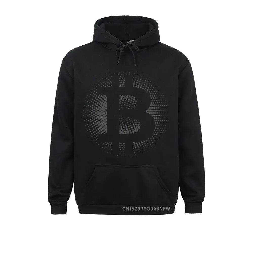 Bitcoin Logo Krypto Hoodie | BTC Sweatshirt für Herren & Damen
