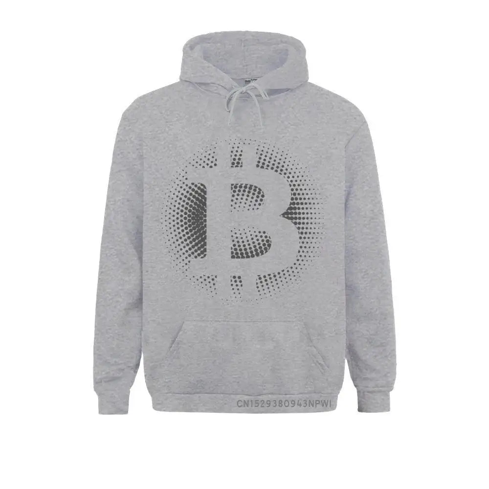 Bitcoin Logo Krypto Hoodie | BTC Sweatshirt für Herren & Damen