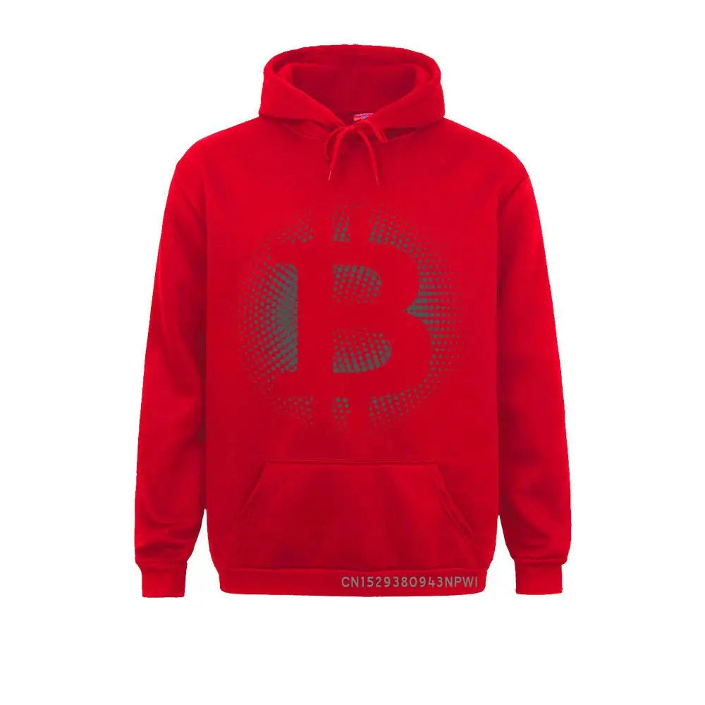 Bitcoin Logo Krypto Hoodie | BTC Sweatshirt für Herren & Damen