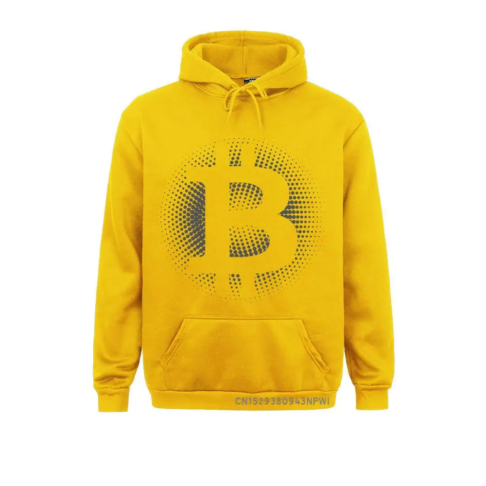 Bitcoin Logo Krypto Hoodie | BTC Sweatshirt für Herren & Damen