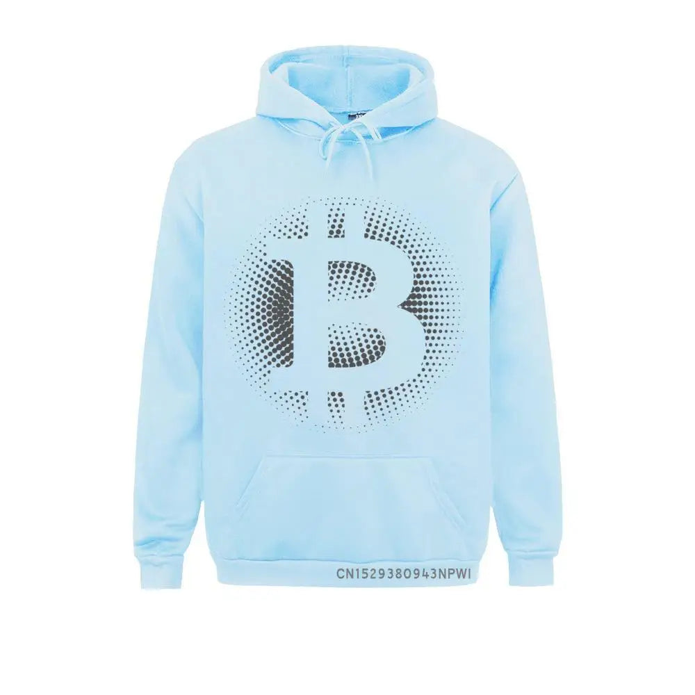 Bitcoin Logo Krypto Hoodie | BTC Sweatshirt für Herren & Damen